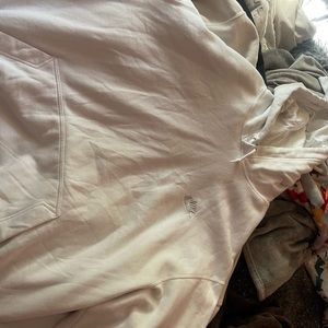 white nike hoodie